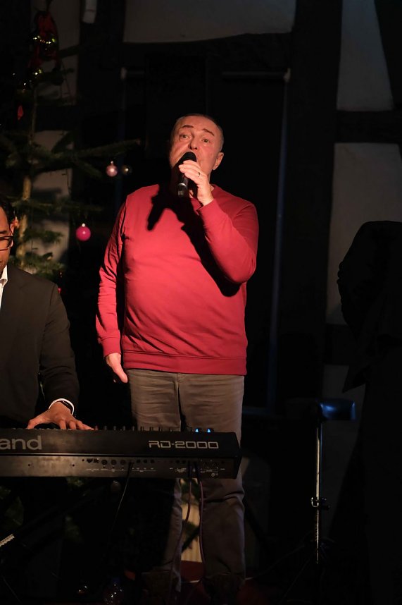 Peter Blei unterwegs beim Weihnachts-Boogie