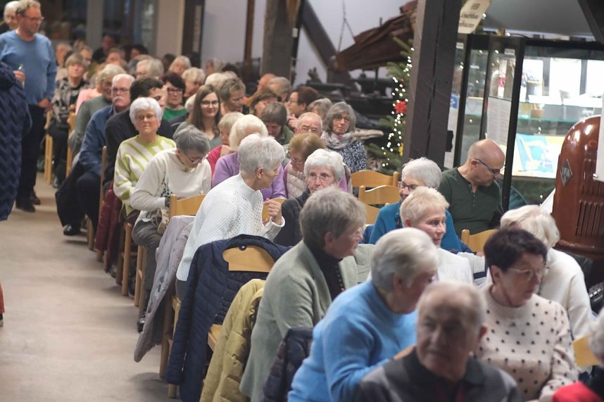 Peter Blei unterwegs beim Weihnachts-Boogie