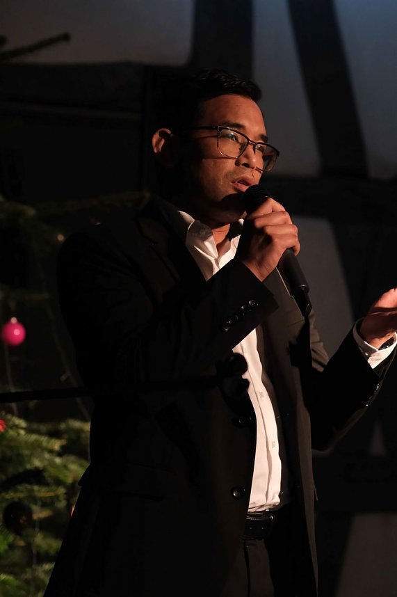 Peter Blei unterwegs beim Weihnachts-Boogie