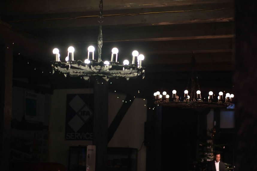 Peter Blei unterwegs beim Weihnachts-Boogie