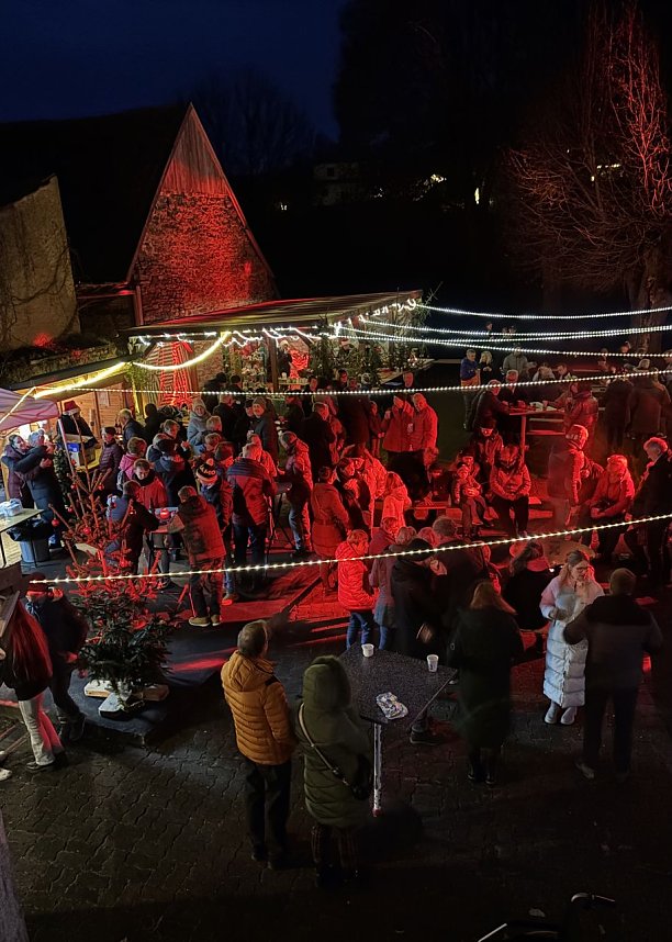 Am Wochenende kamen rund 150 Besucher auf den kleinen Weihnachtsmarkt in Steigerthal