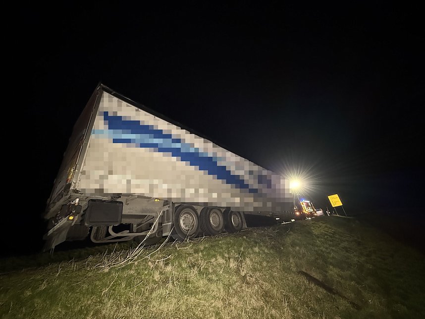 Unfall auf der B4 Landkreis Nordhausen