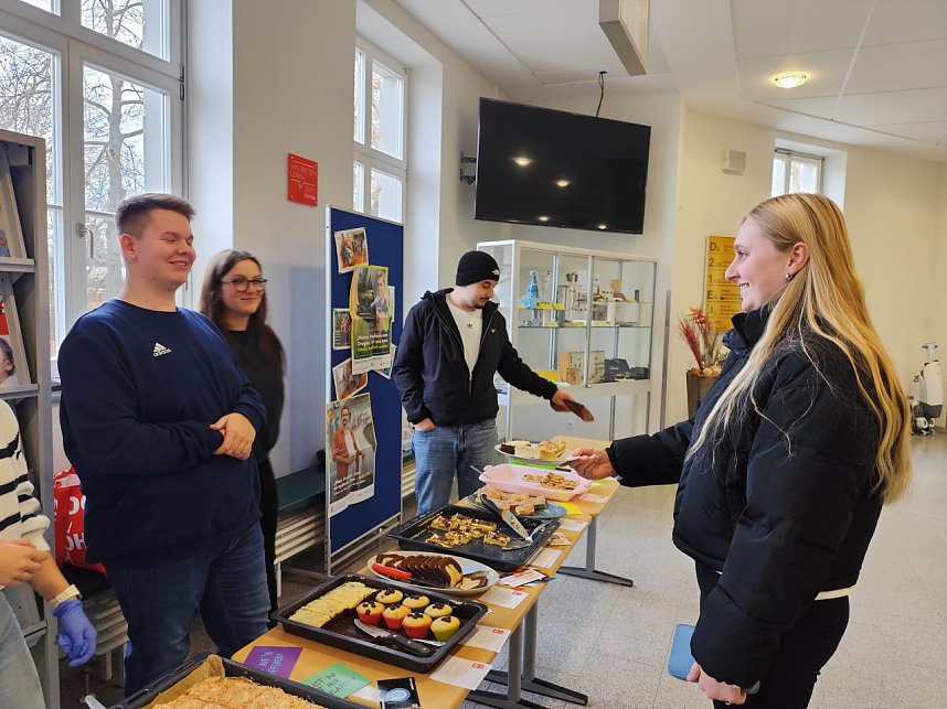 Veranstaltung anl&auml;sslich des Welt Aids Tages am SBZ