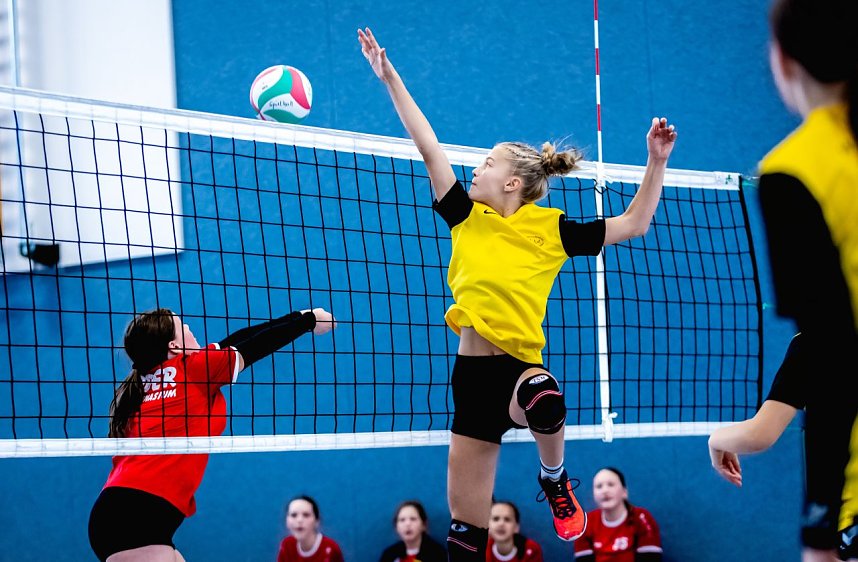 Kreisfinale Jugend trainiert f&uuml;r Olympia im Volleyball
