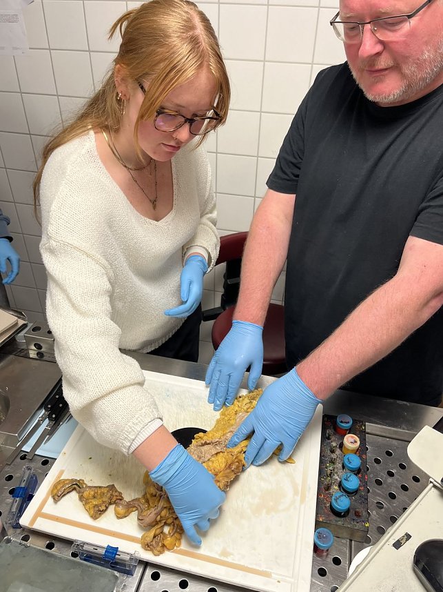 Praixs Besuch in der Pathologie des S&uuml;dharz Klinikums