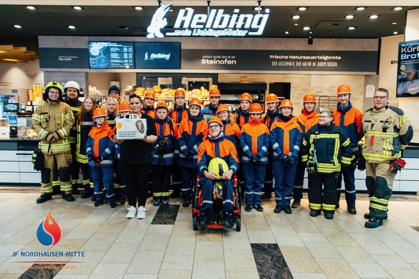 Berufsfeuerwehrtag der Jugendfeuerwehr Nordhausen-Mitte