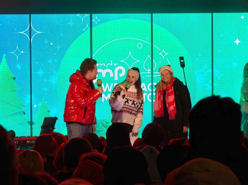 MDR Party am Nordh&auml;user Weihnachtsmarkt