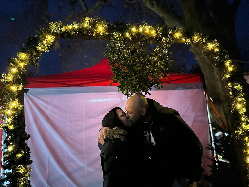 Der zweite Weihnachtsmarkt am Schlosspark in Kleinwerther