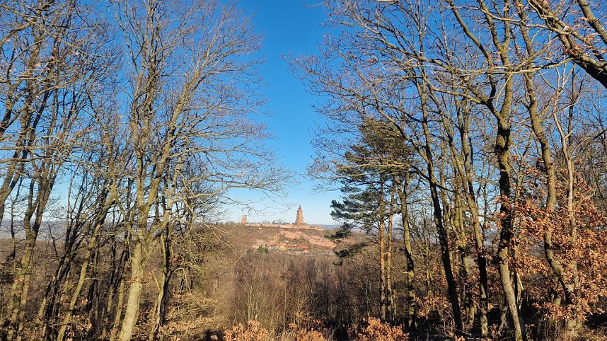 Winterwanderung am Kyffh&auml;user