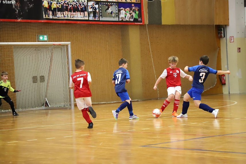 Neujahrscup der FSG 99 Salza in der Ballspielhalle
