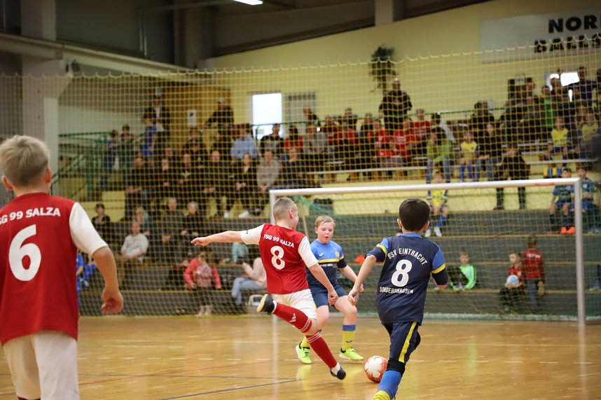Neujahrscup der FSG 99 Salza in der Ballspielhalle