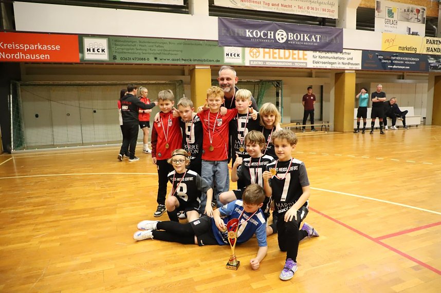 Neujahrscup der FSG 99 Salza in der Ballspielhalle