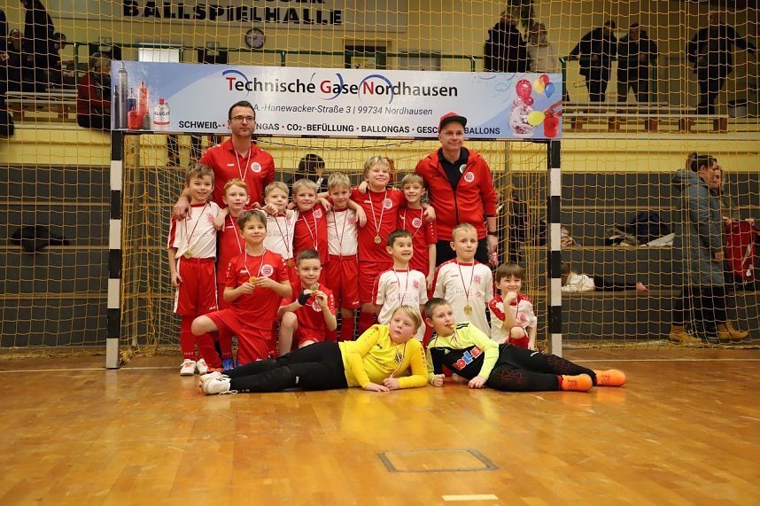 Neujahrscup der FSG 99 Salza in der Ballspielhalle