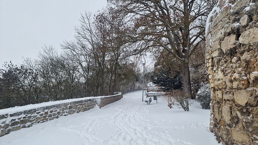 Nordhausen im Schnee