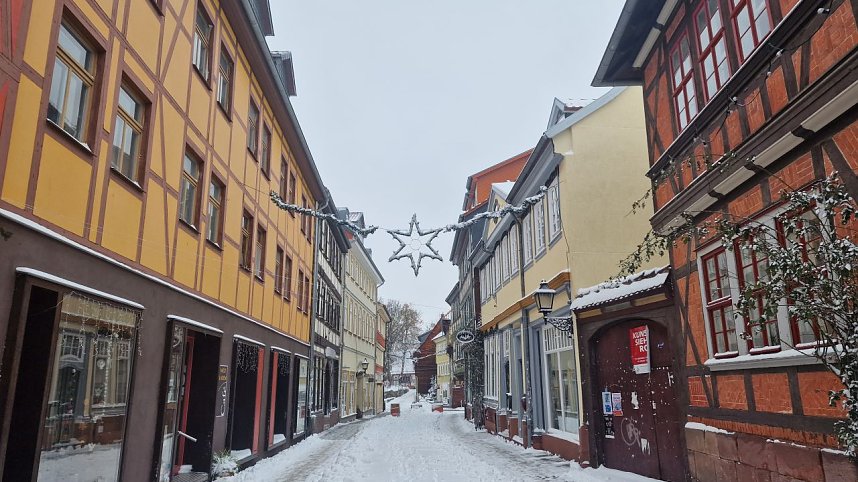 Nordhausen im Schnee