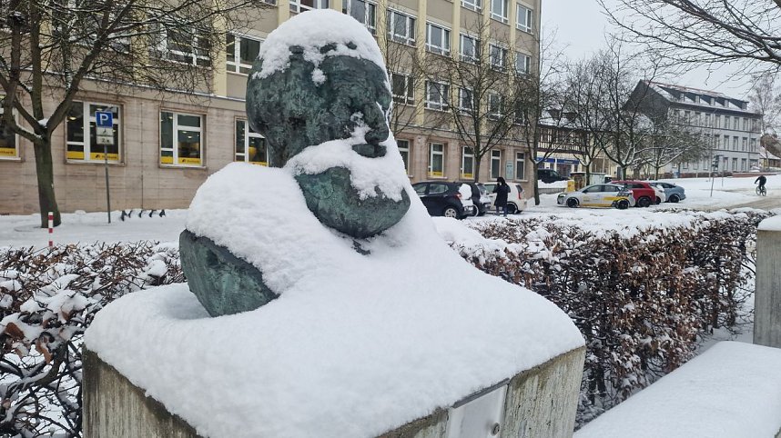Nordhausen im Schnee