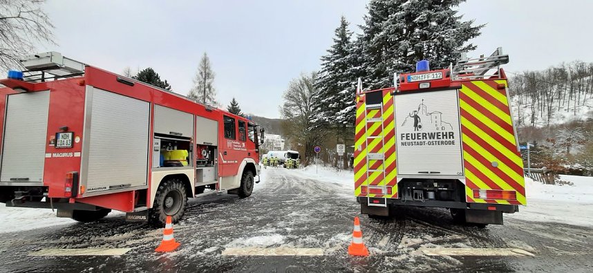 Neust&auml;dter Feuerwehr im Einsatz