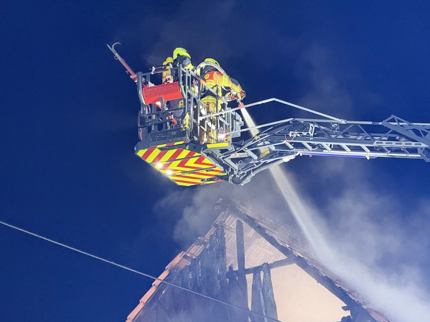 Einsatz bei eisigen Temperaturen