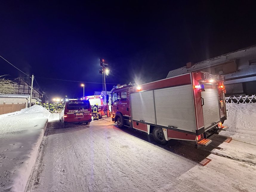 Einsatz bei eisigen Temperaturen