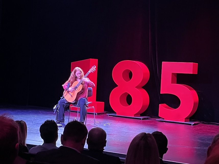 185 Jahre Kreissparkasse Nordhausen dominierten den Jahresempfang am Donnerstagabend im Theater.