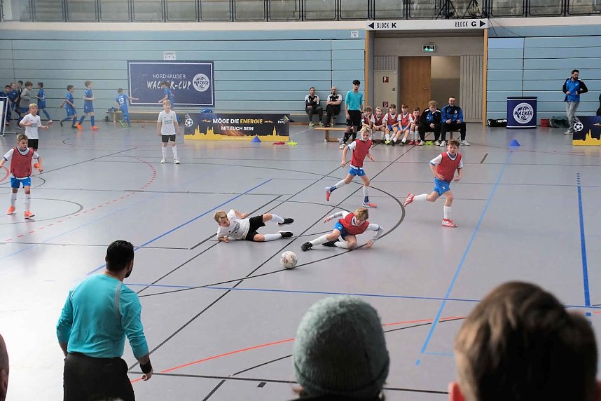 Wacker-Cup der E-Junioren in der Wiedigsburgshalle.