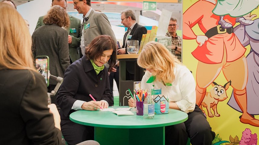 Die Hex-Erlebniswelt pr&auml;sentiert sich auf der Gr&uuml;nen Woche in Berlin.