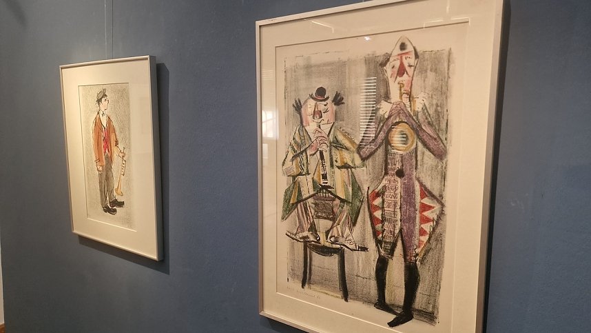 Ein kleiner Einblick in die neue Ausstellung im Kunsthaus, die am Samstag er&ouml;ffnet wird