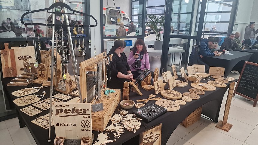 Schulranzentag und Skoda-Buffett im Skoda-Autohaus in Nordhausen