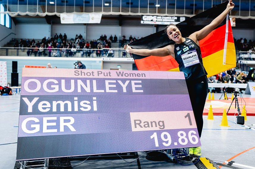 17. Kugelsto&szlig;-Indoor in Nordhausen