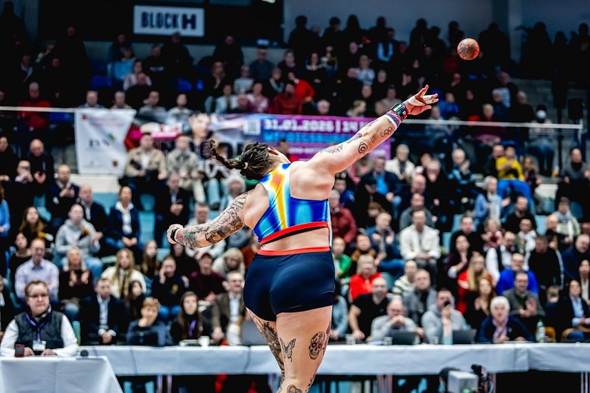 17. Kugelsto&szlig;-Indoor in Nordhausen