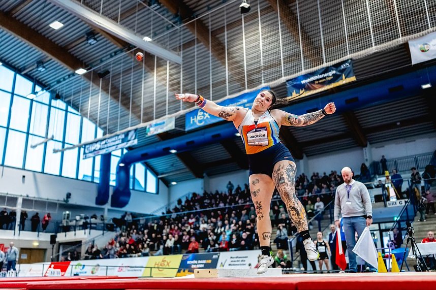 17. Kugelsto&szlig;-Indoor in Nordhausen