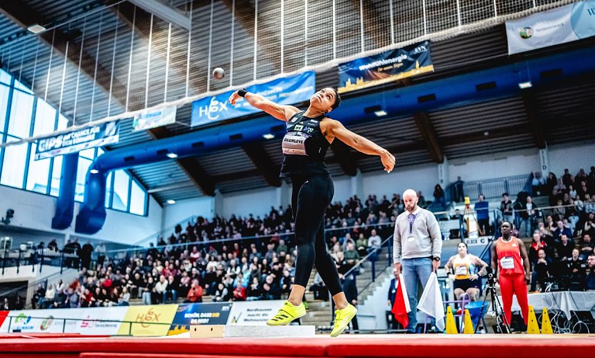 17. Kugelsto&szlig;-Indoor in Nordhausen