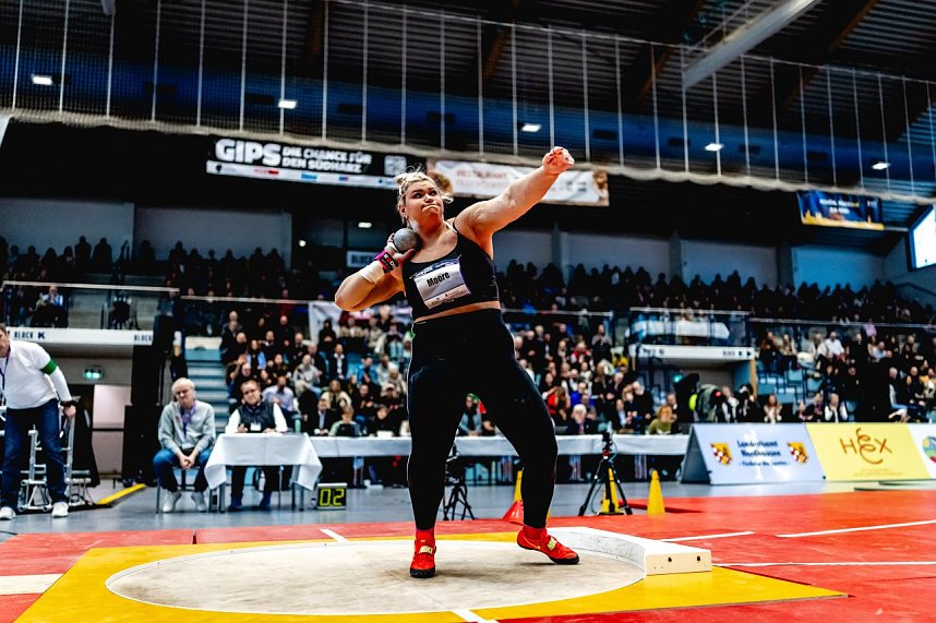 17. Kugelsto&szlig;-Indoor in Nordhausen