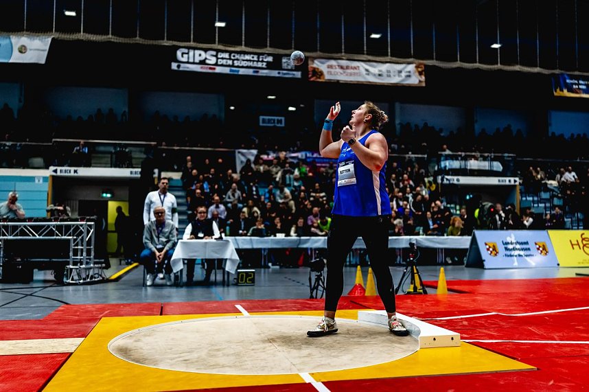 17. Kugelsto&szlig;-Indoor in Nordhausen