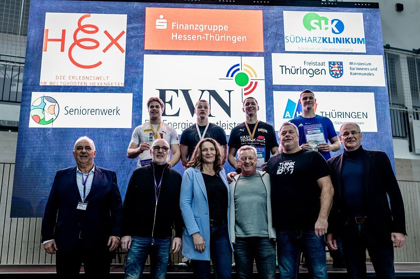 Bilder vom U-20-Wettkampf beim Kugelsto&szlig;-Indoor. 