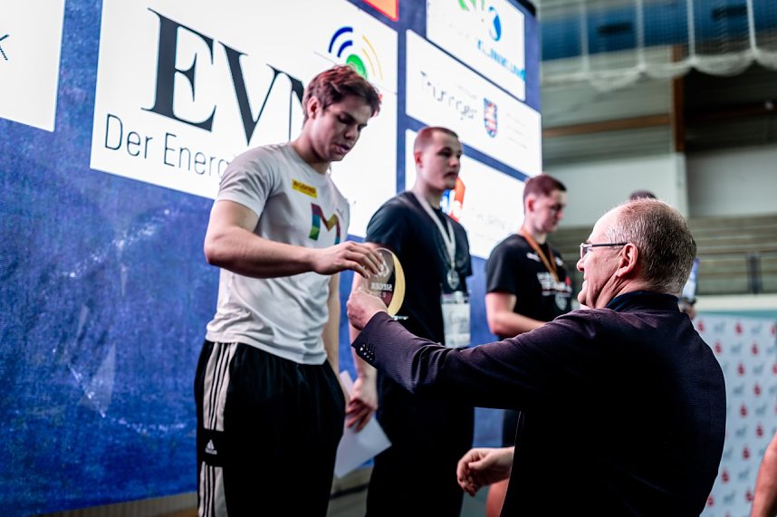 Bilder vom U-20-Wettkampf beim Kugelsto&szlig;-Indoor. 