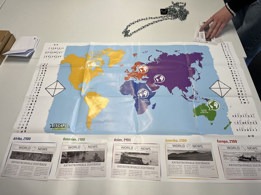 Um Nachhaltigkeit ging es k&uuml;rzlich im Humboldt-Gymnasium.