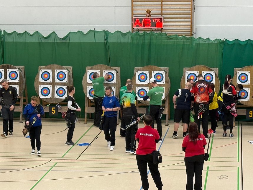Das Nordh&auml;user Bowteam bei den Landesmeisterschaften.