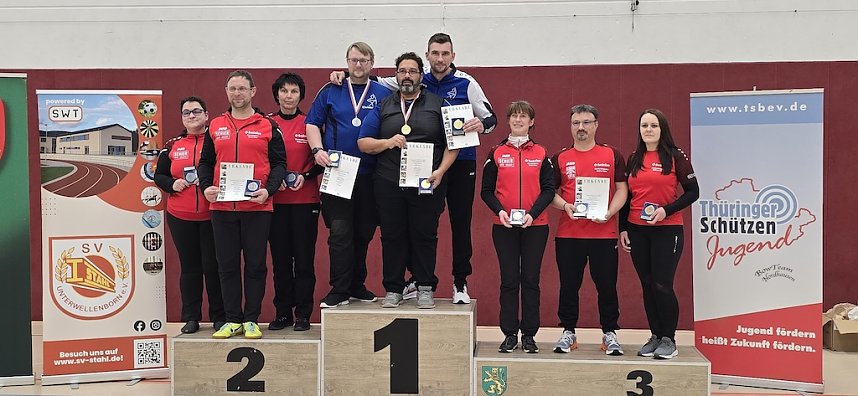 Das Nordh&auml;user Bowteam bei den Landesmeisterschaften.