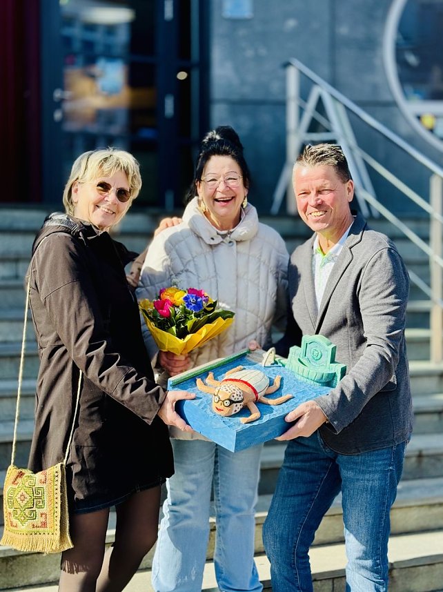 Das Badehaus bekommt zum 25. Geburtstag einen eigenen Treppenk&auml;fer