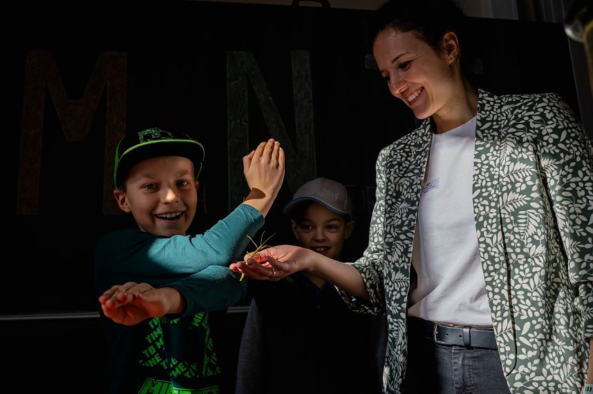 Tag der offenen T&uuml;r am Humboldt-Gymnasium in Nordhausen. 