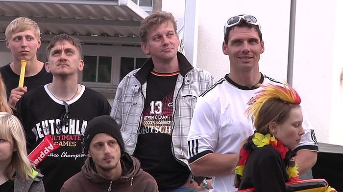 Fu&szlig;ballgucken auf dem Berg