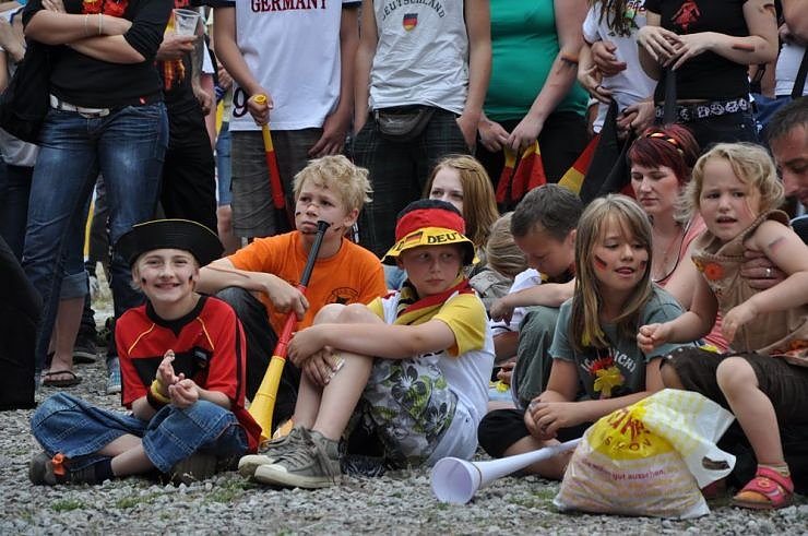 Public Viewing auf den Petersberg