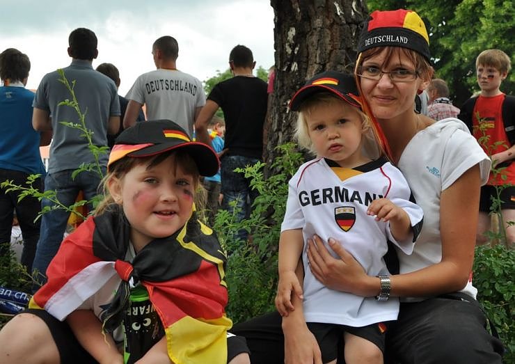 Public Viewing auf den Petersberg