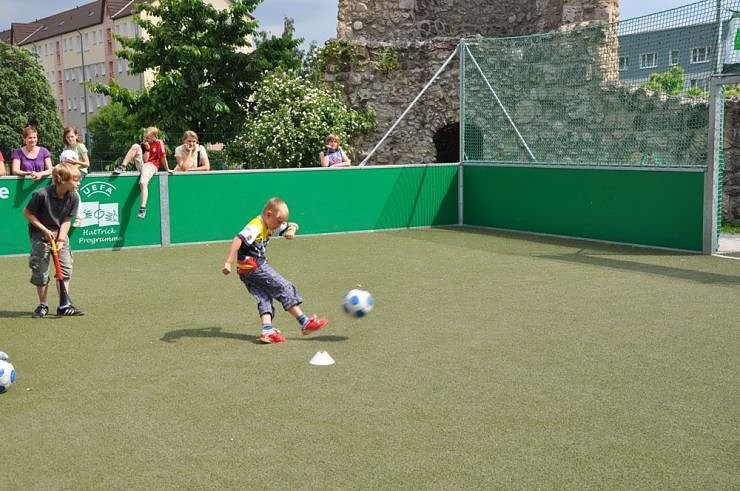 Public Viewing auf den Petersberg