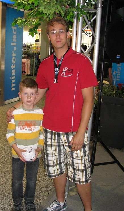 Kickern in der Galerie