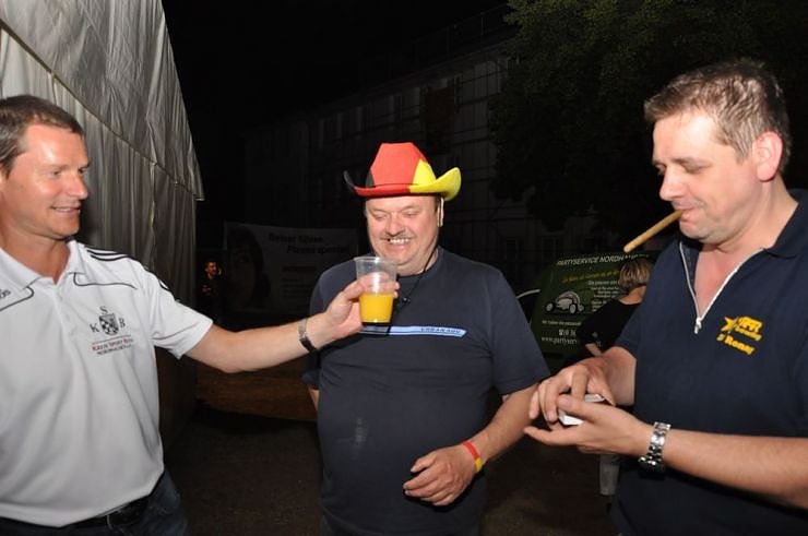 Public Viewing auf den Petersberg