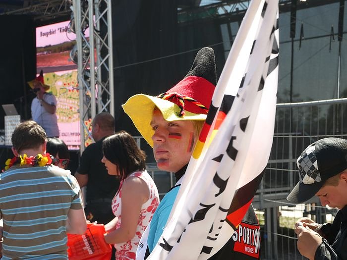 WM-Stimmung auf dem Berg