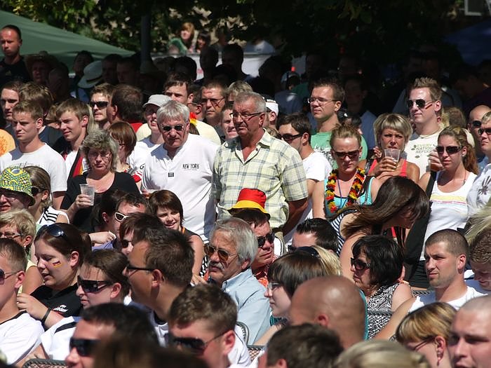 WM-Stimmung auf dem Berg