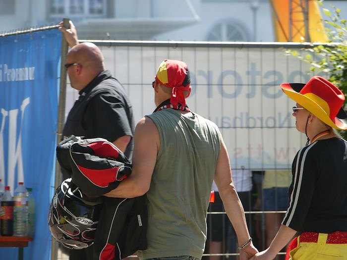 WM-Stimmung auf dem Berg